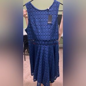 Blue summer dress
